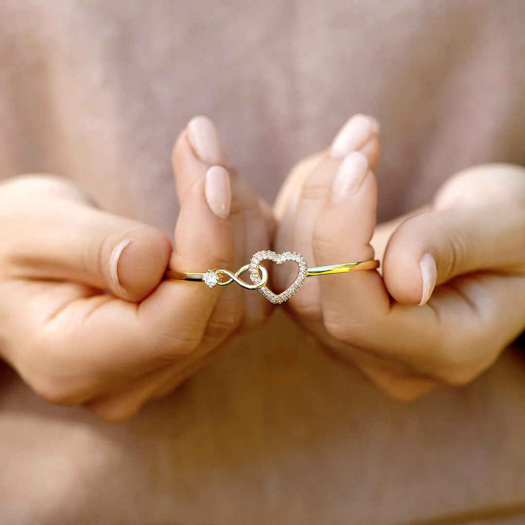 ALWAYS IN MY HEART - INFINITY HEART BRACELET - Image 4