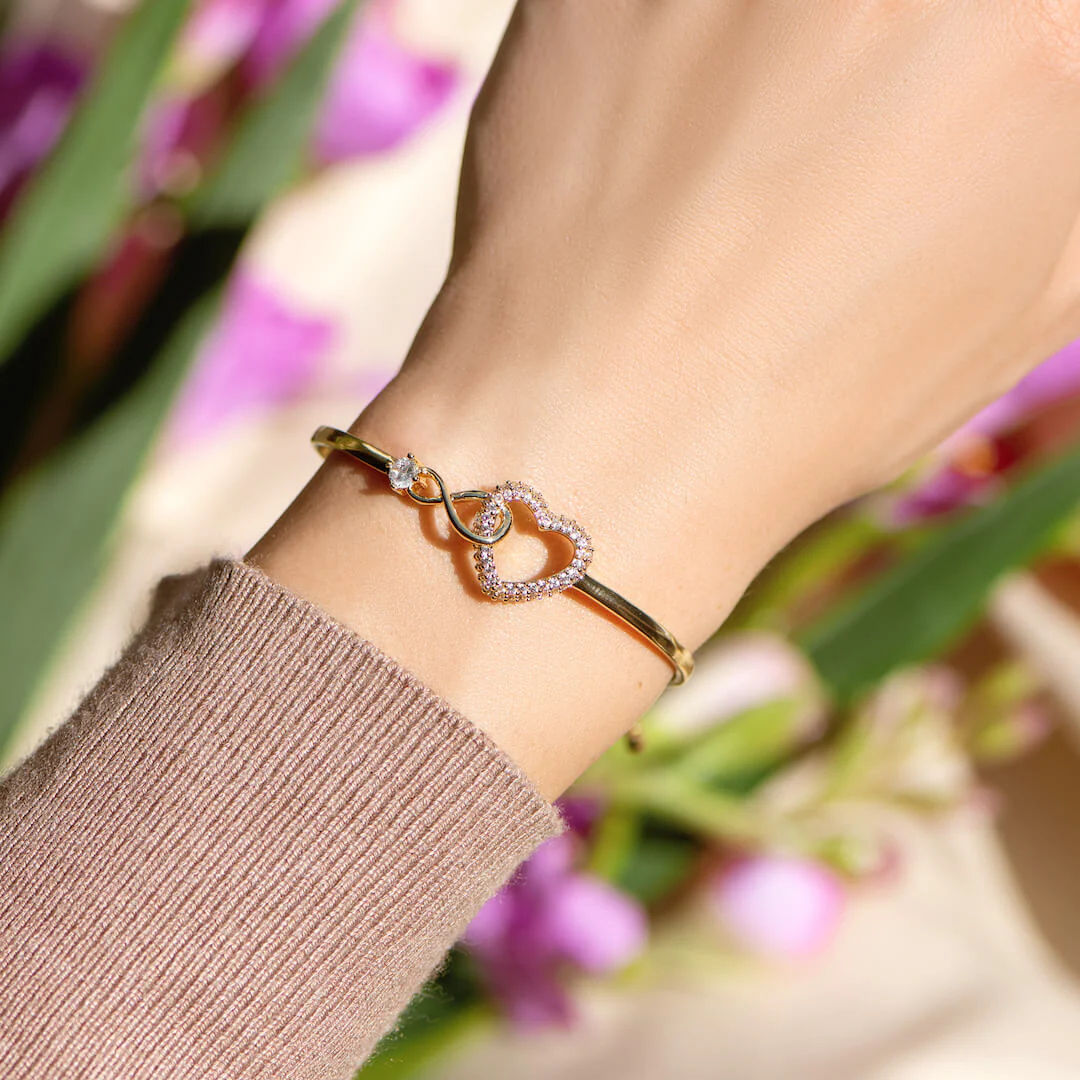 ALWAYS IN MY HEART - INFINITY HEART BRACELET - Image 6
