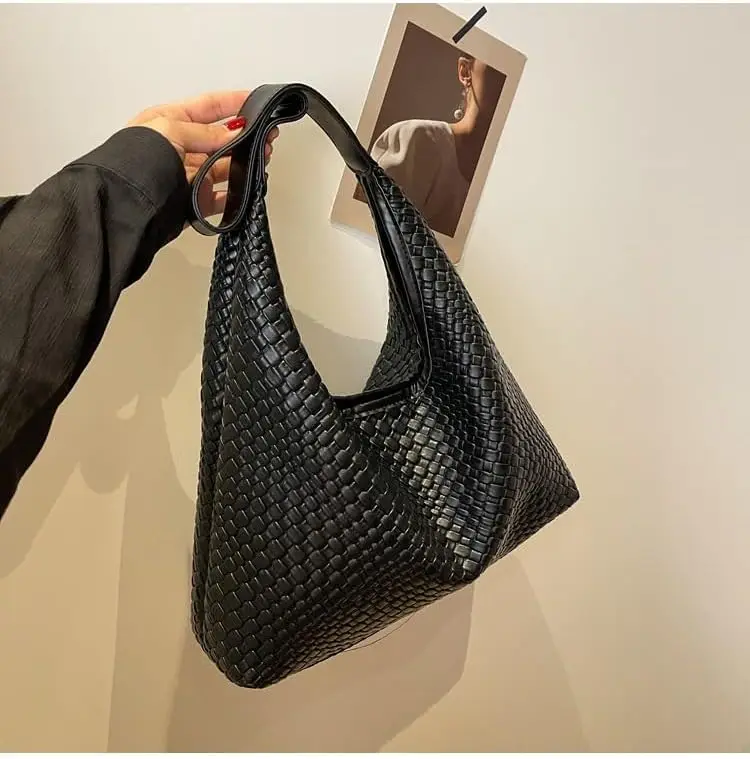 ARIEL Woven Knot Bag - Image 14