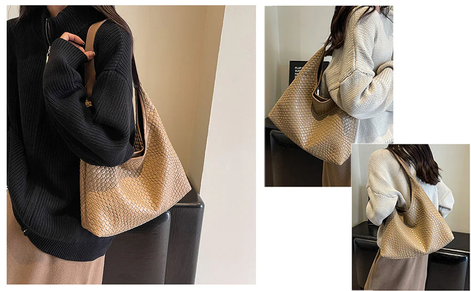 ARIEL Woven Knot Bag - Image 17