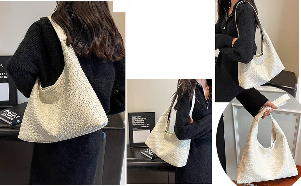 ARIEL Woven Knot Bag - Image 18