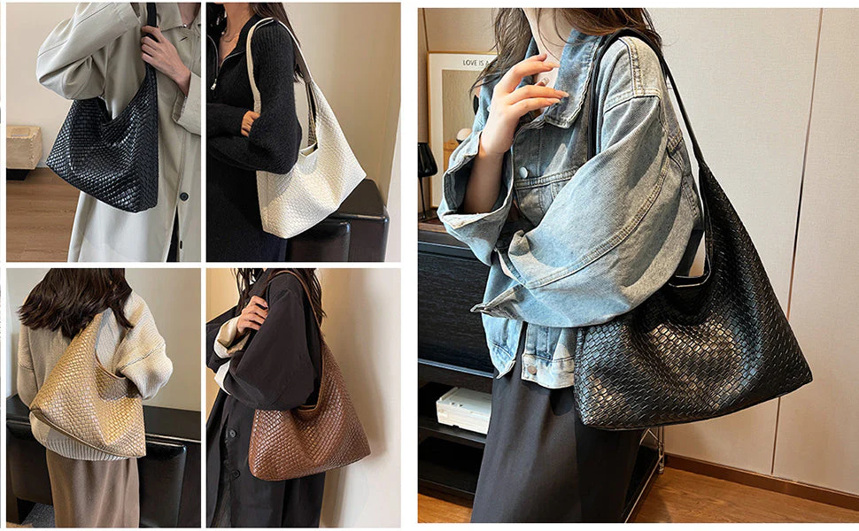 ARIEL Woven Knot Bag - Image 5