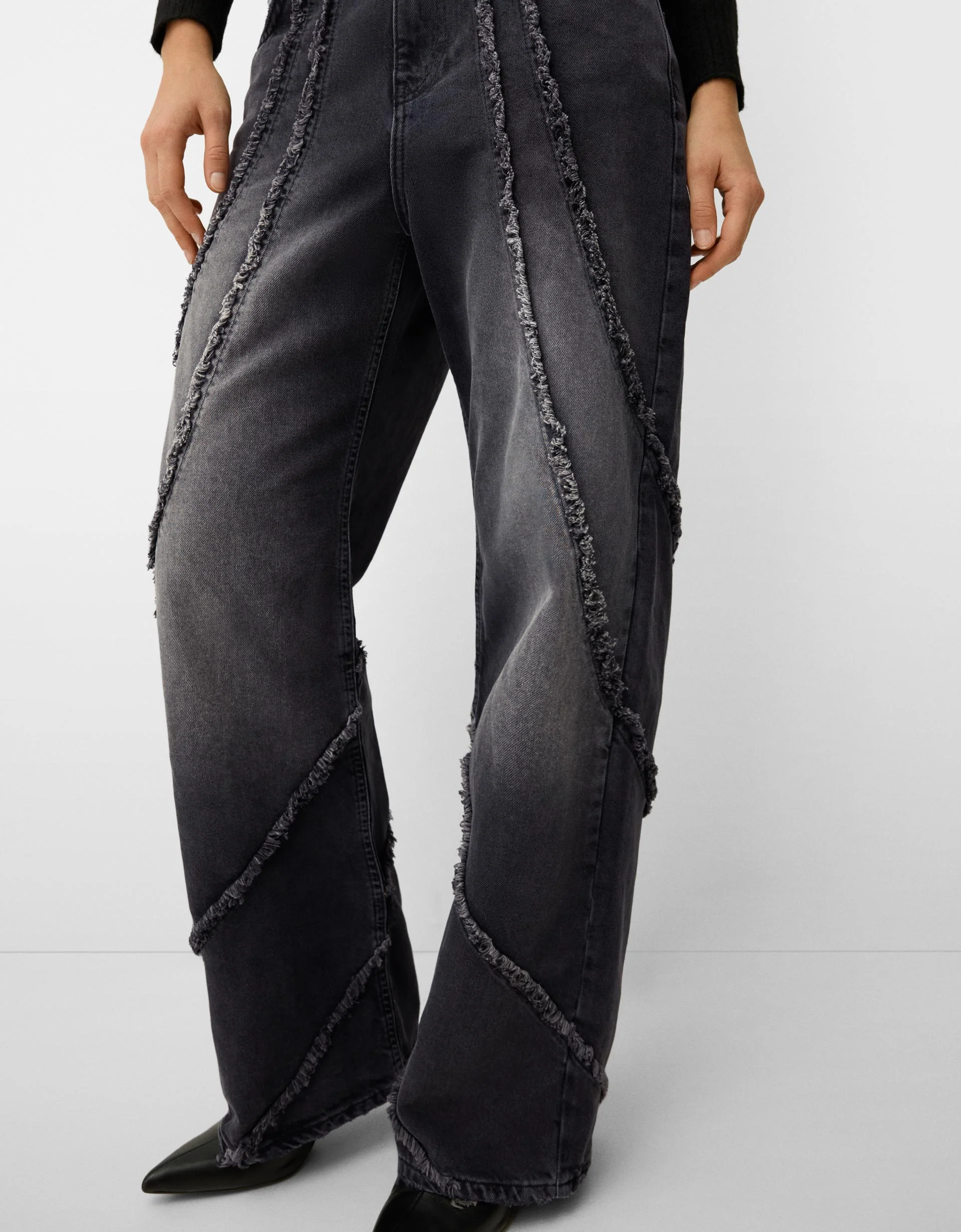 Baggy Jeans with Tassels - Image 5