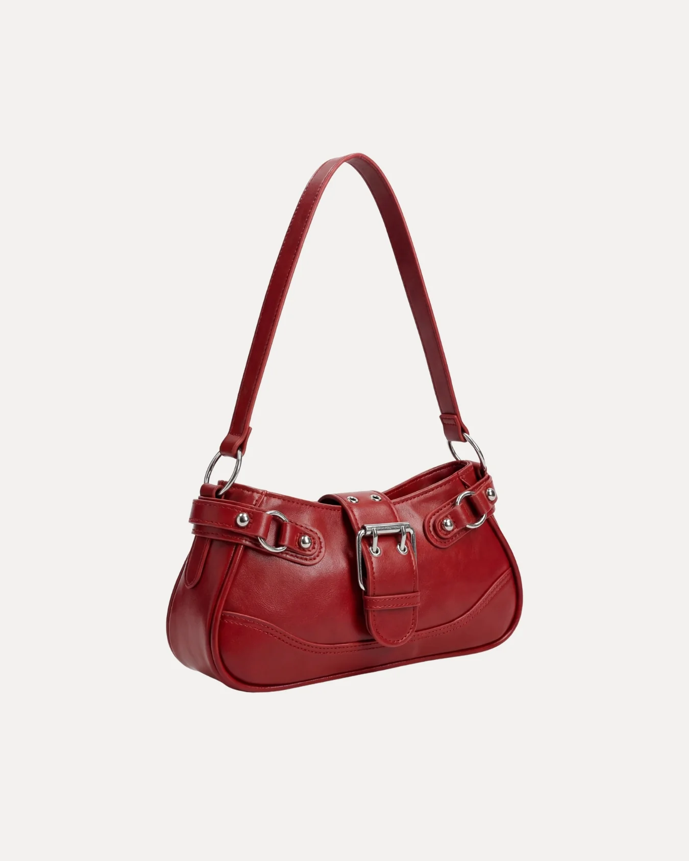 Buckle Shoulder Bag - Image 13
