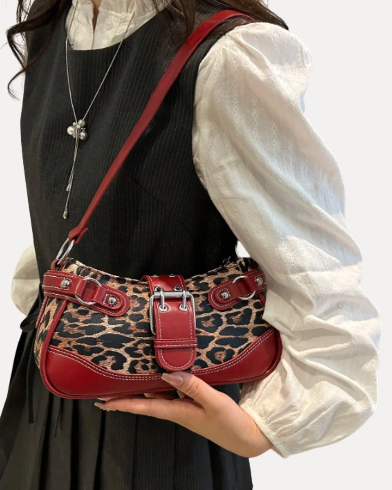 Buckle Shoulder Bag - Image 3