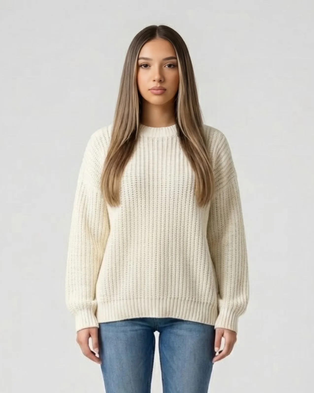 Chunky Knit Sweater - Image 2