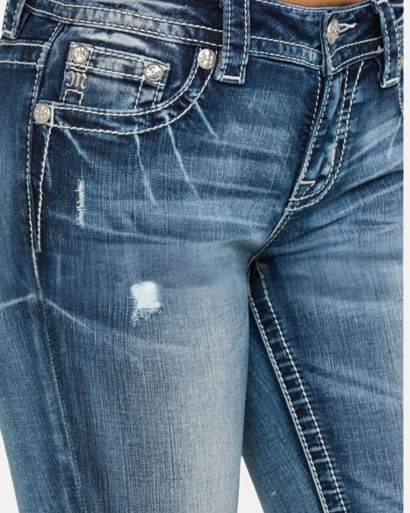 Desert Feather Flare Jeans - Image 5