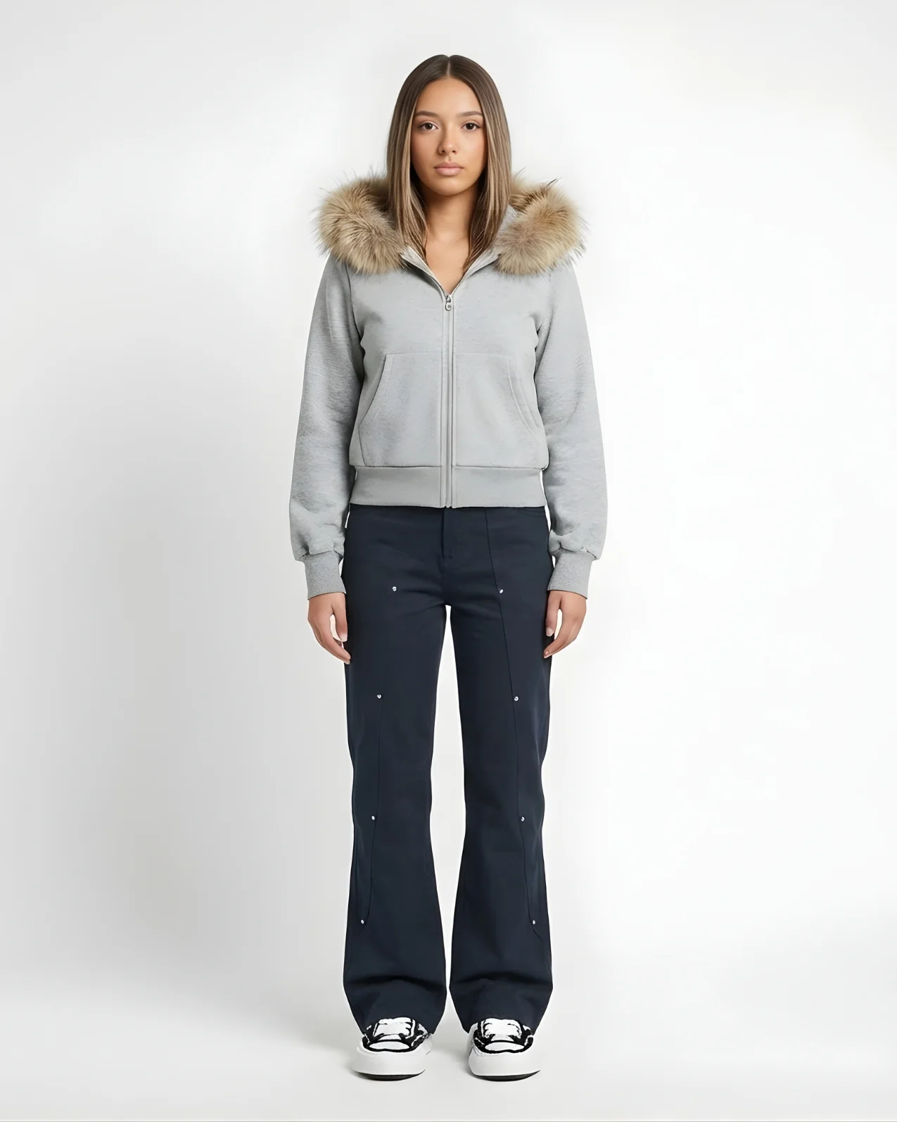 Frosthalo Zip Hoodie - Image 4