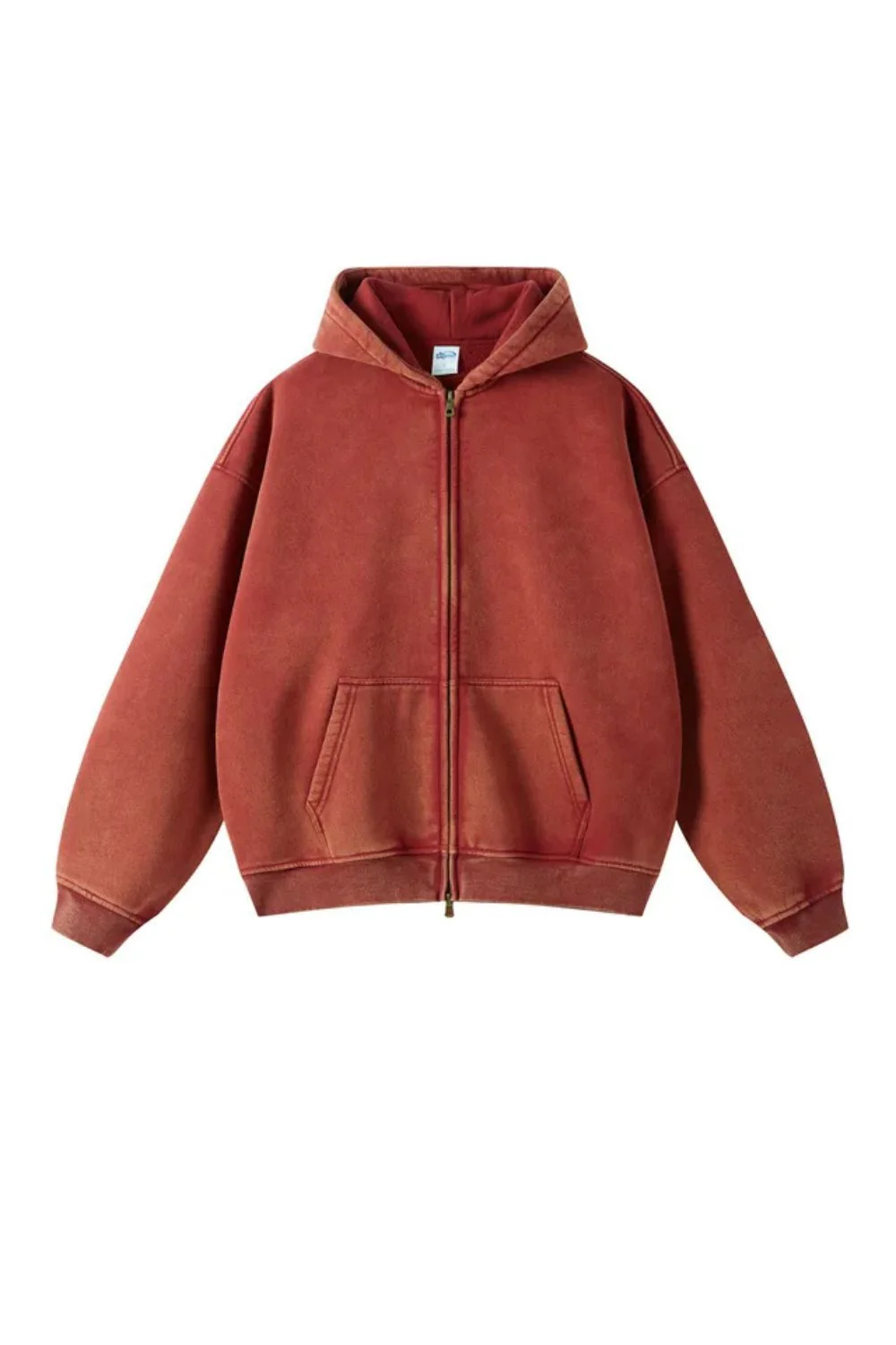 Graphic Heavyweight Zipped Hoodie - Image 4