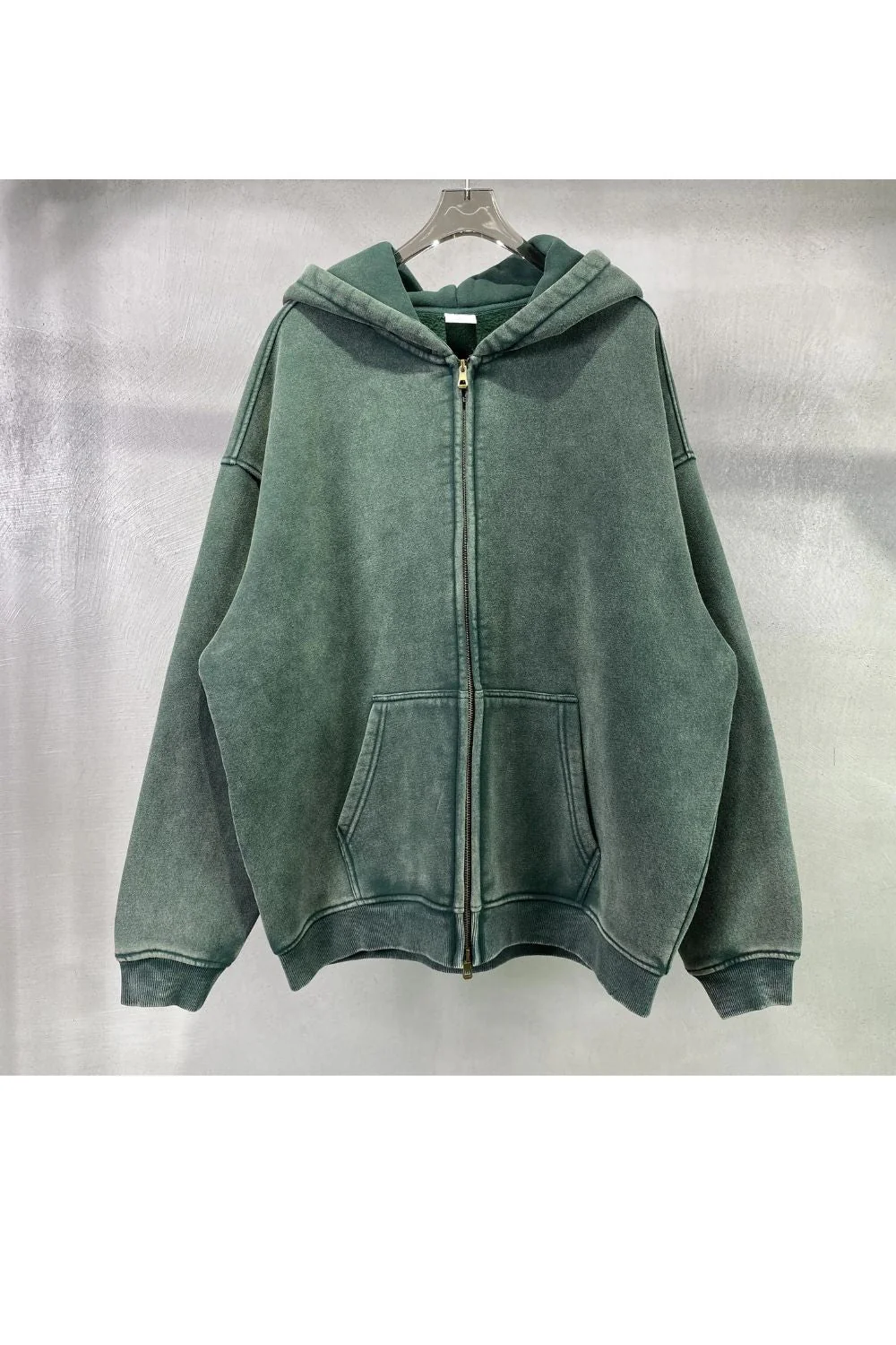 Graphic Heavyweight Zipped Hoodie - Image 6