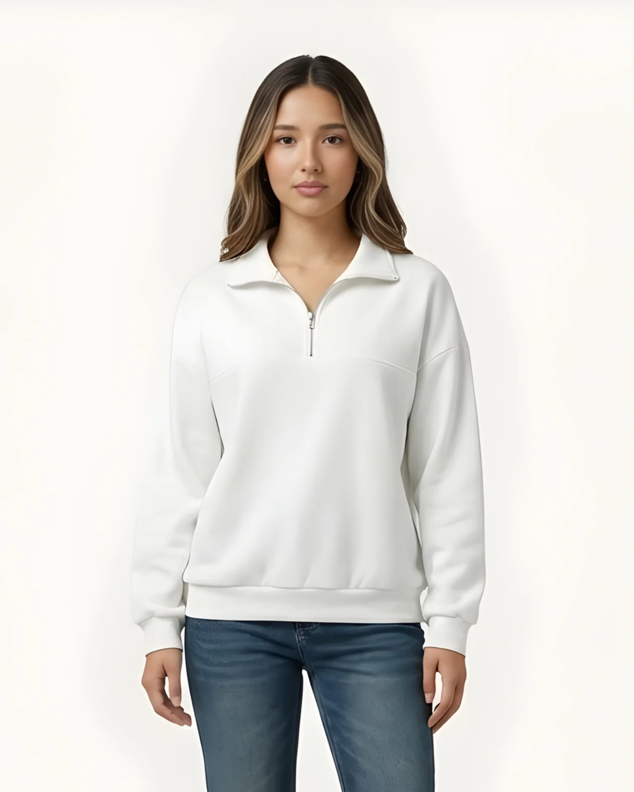 Halfmoon Zip Sweatshirt - Image 10