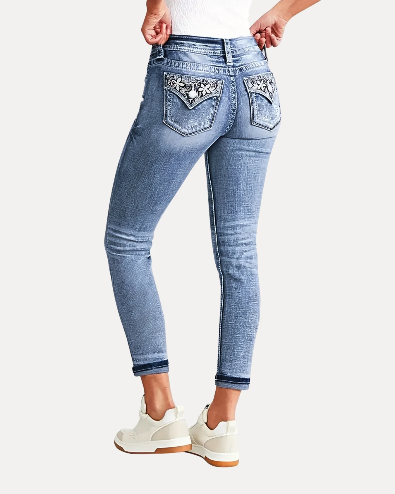 Midnight Bloom Jeans - Image 6