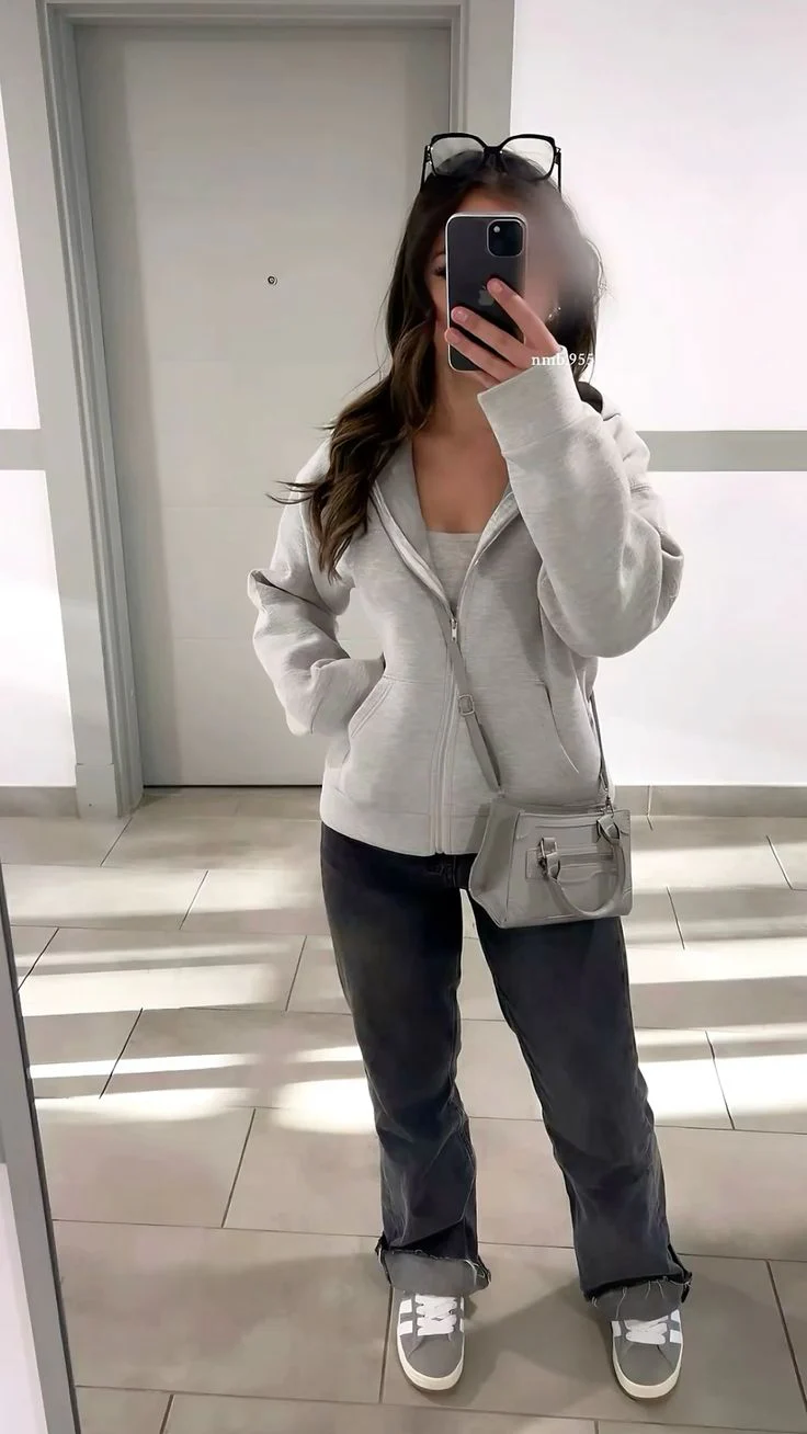 Mono Zip Hoodie - Image 3