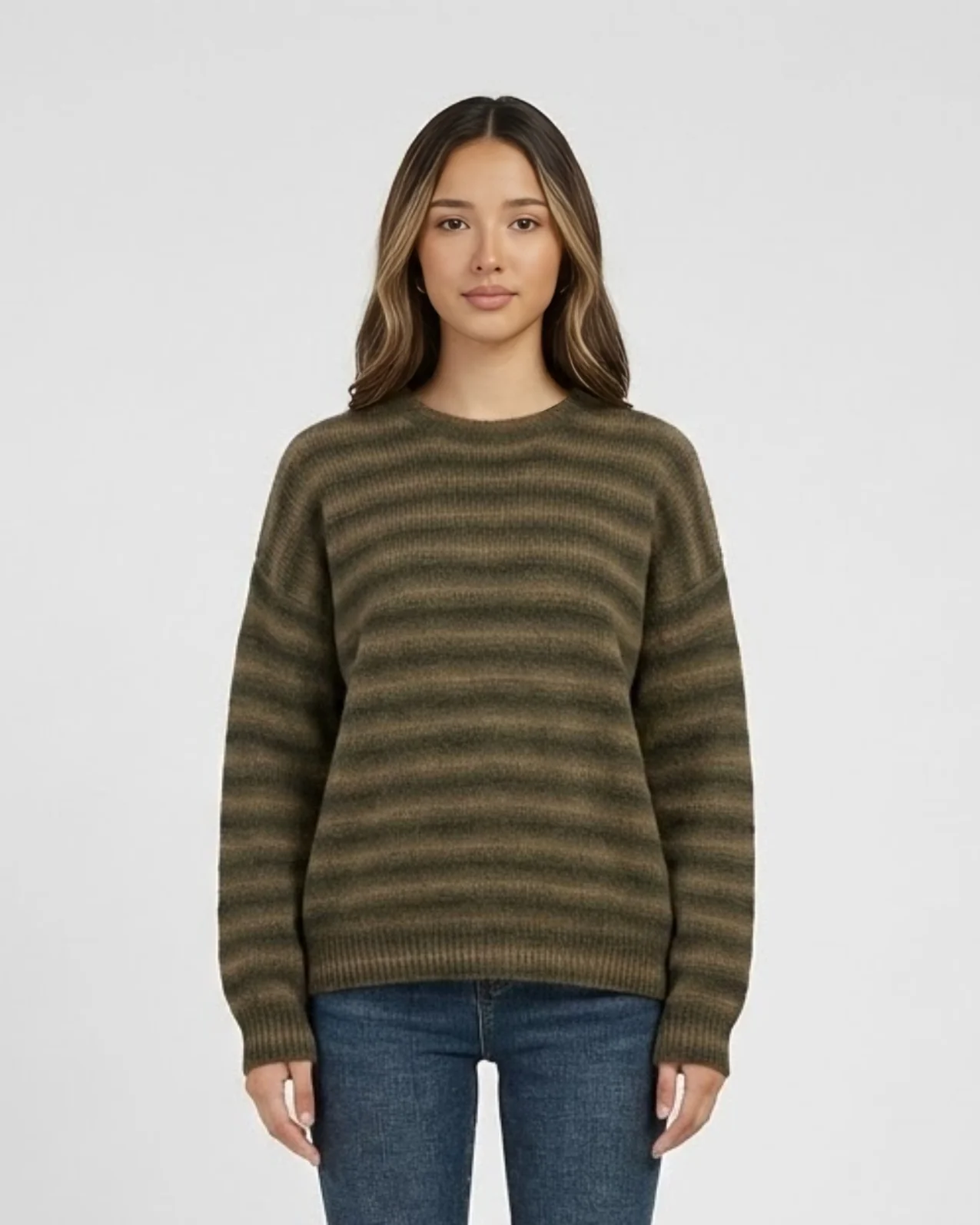 Mosswave Textured Knit Sweater - Image 6