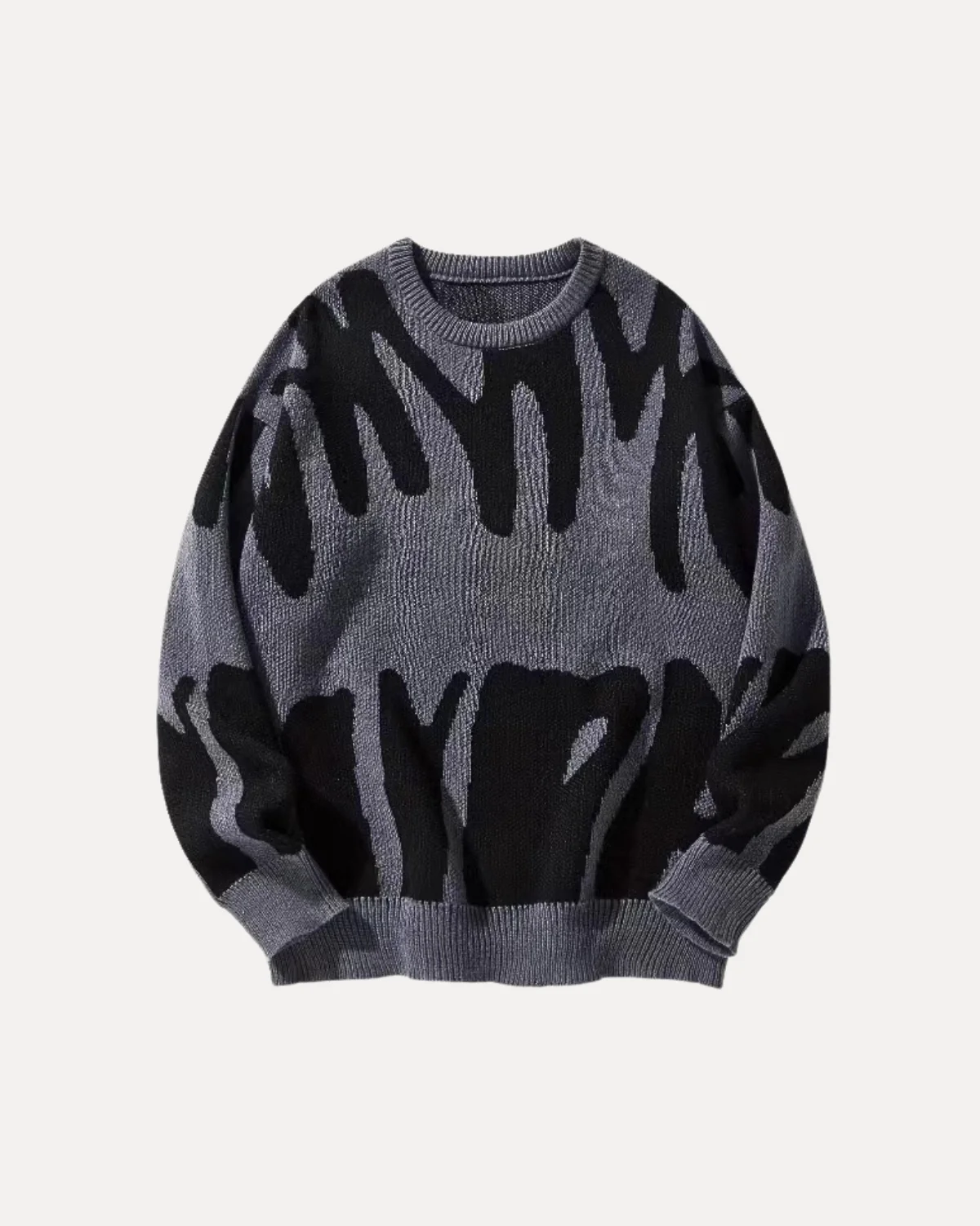 Pattern Knit Sweater - Image 2
