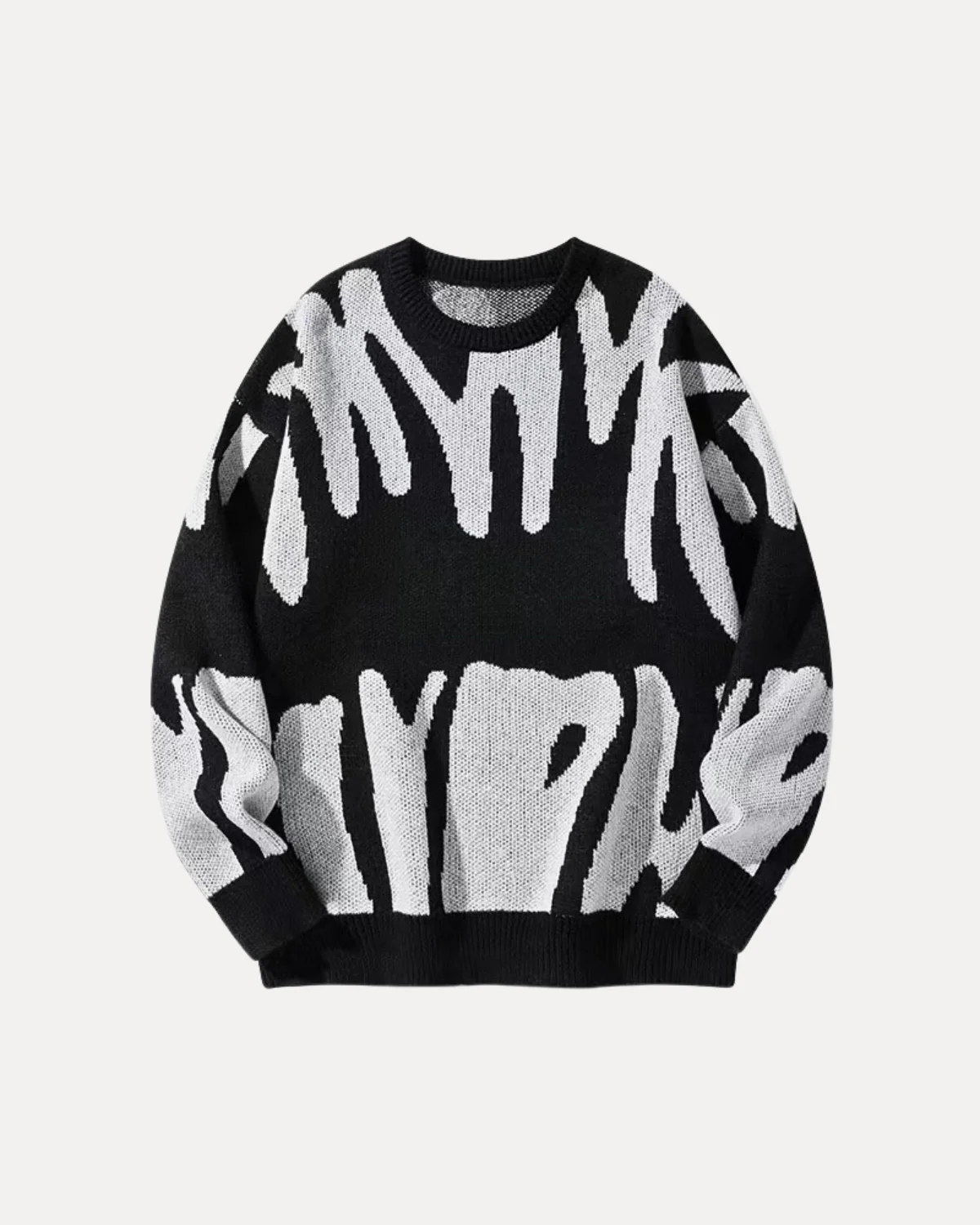 Pattern Knit Sweater - Image 3