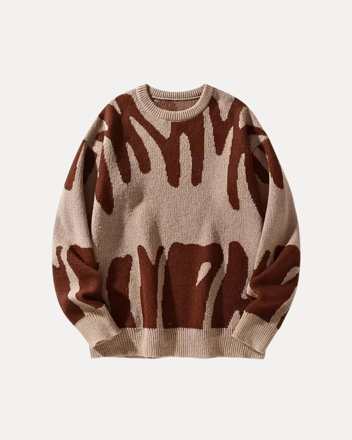 Pattern Knit Sweater - Image 5