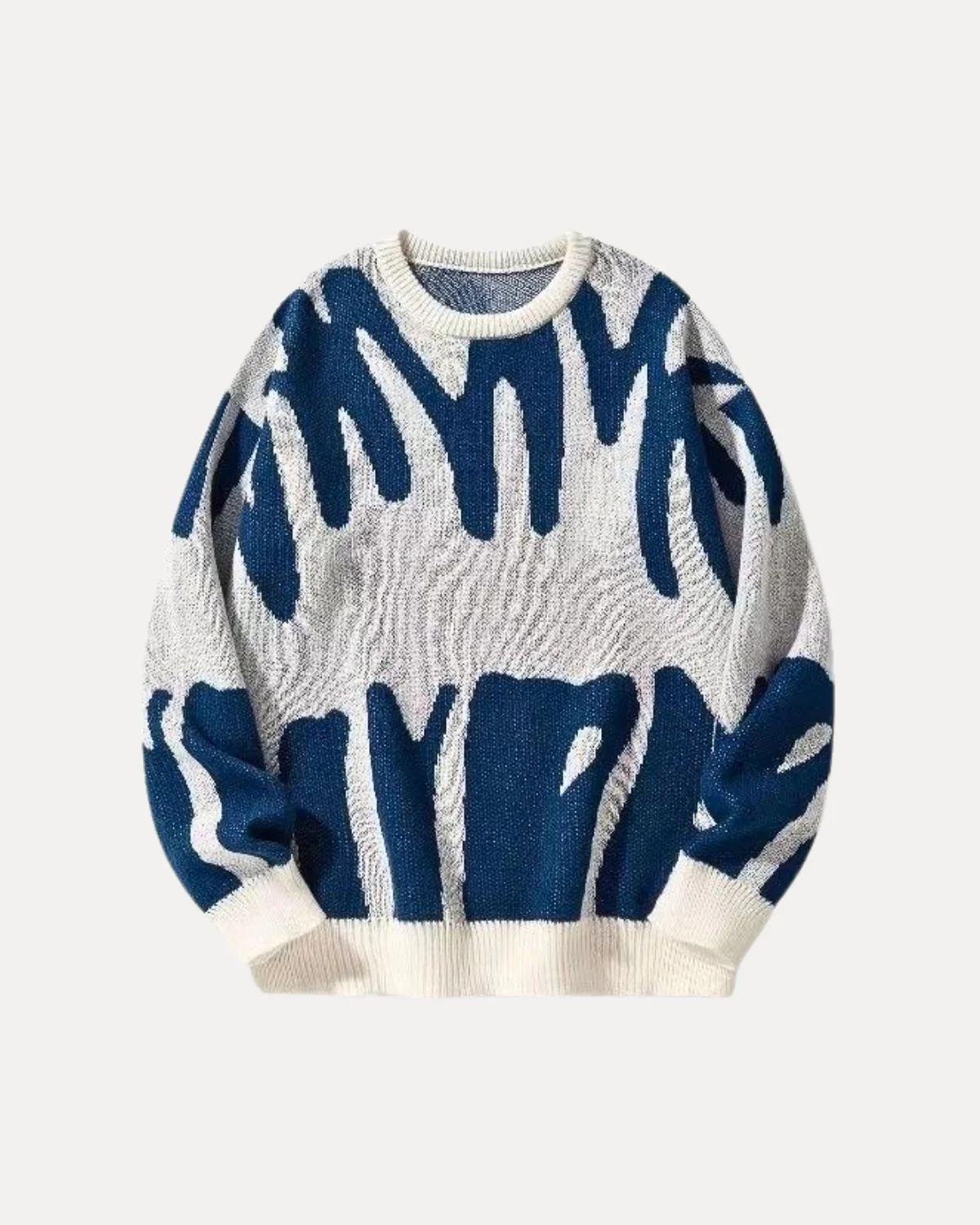 Pattern Knit Sweater - Image 6