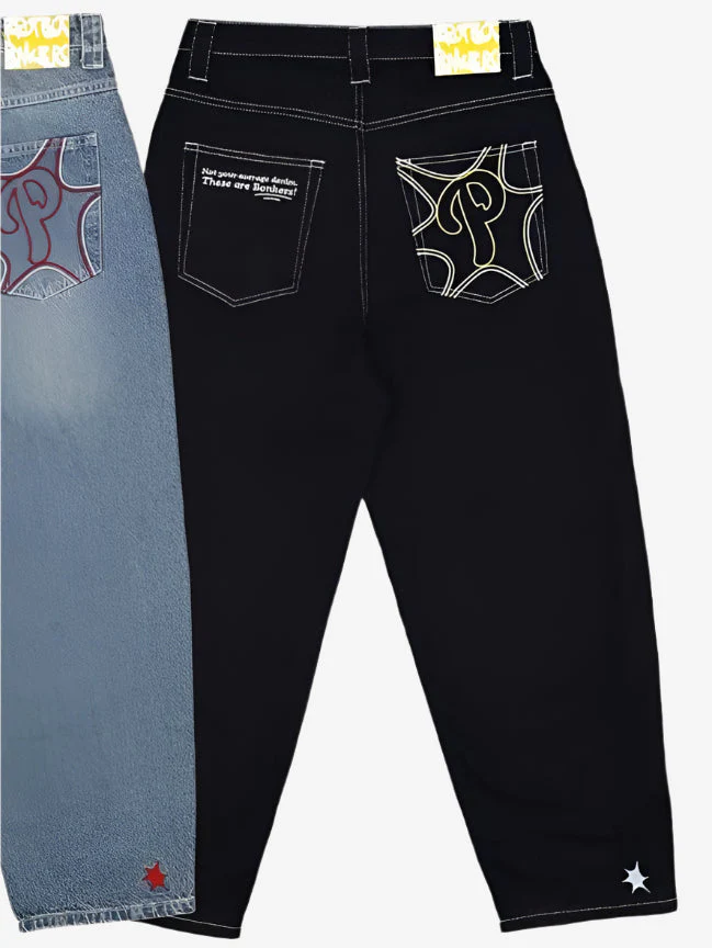 'Project' Baggy Jeans - Image 4