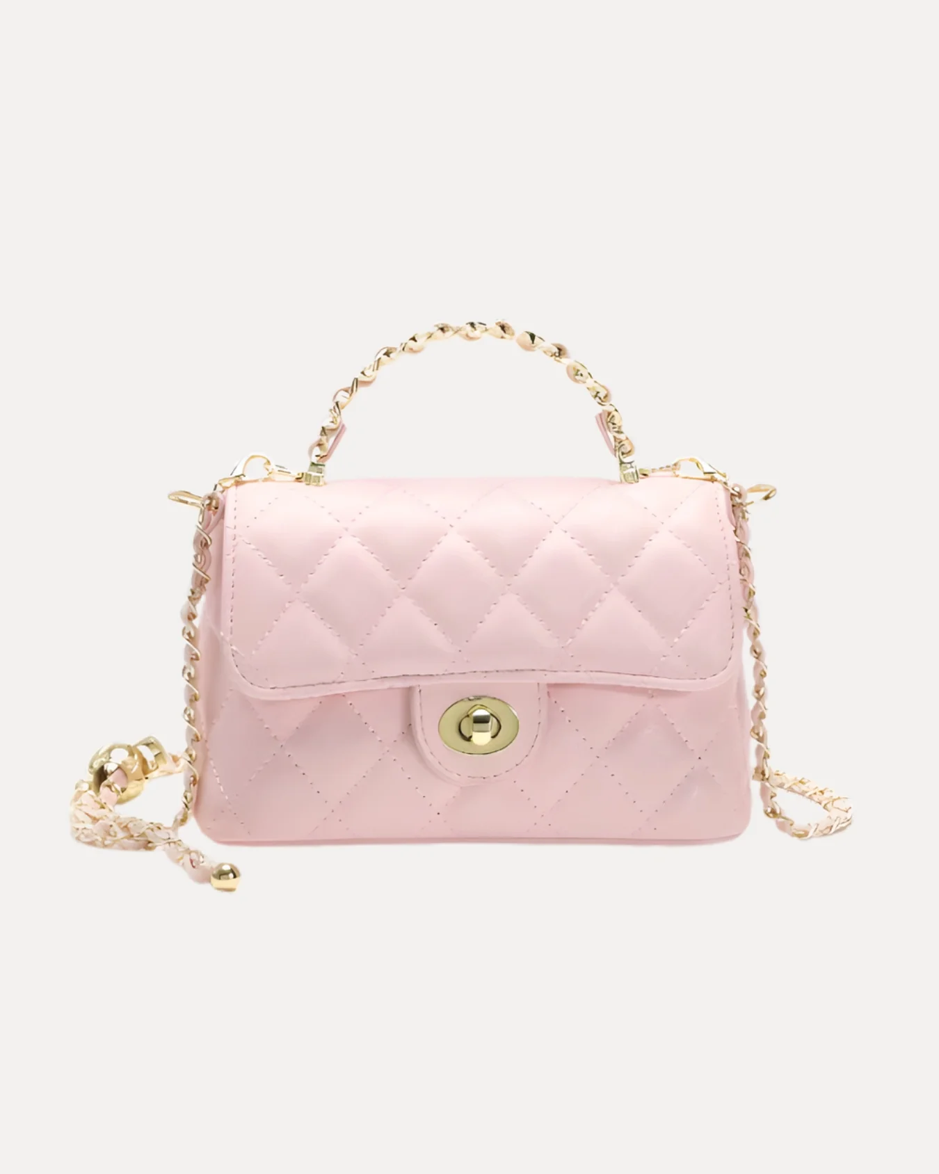 Quilted Mini Chain Bag - Image 3