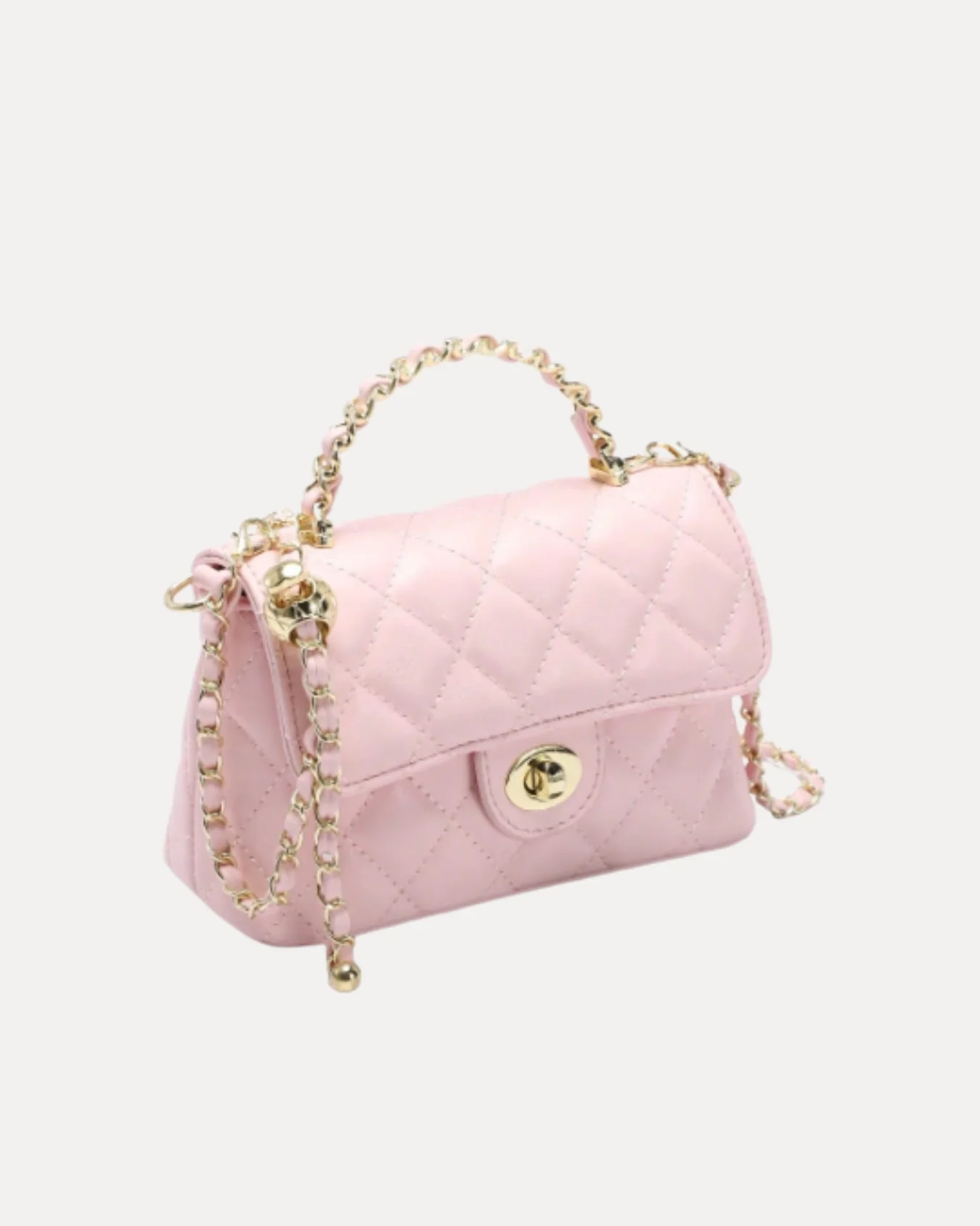 Quilted Mini Chain Bag - Image 6