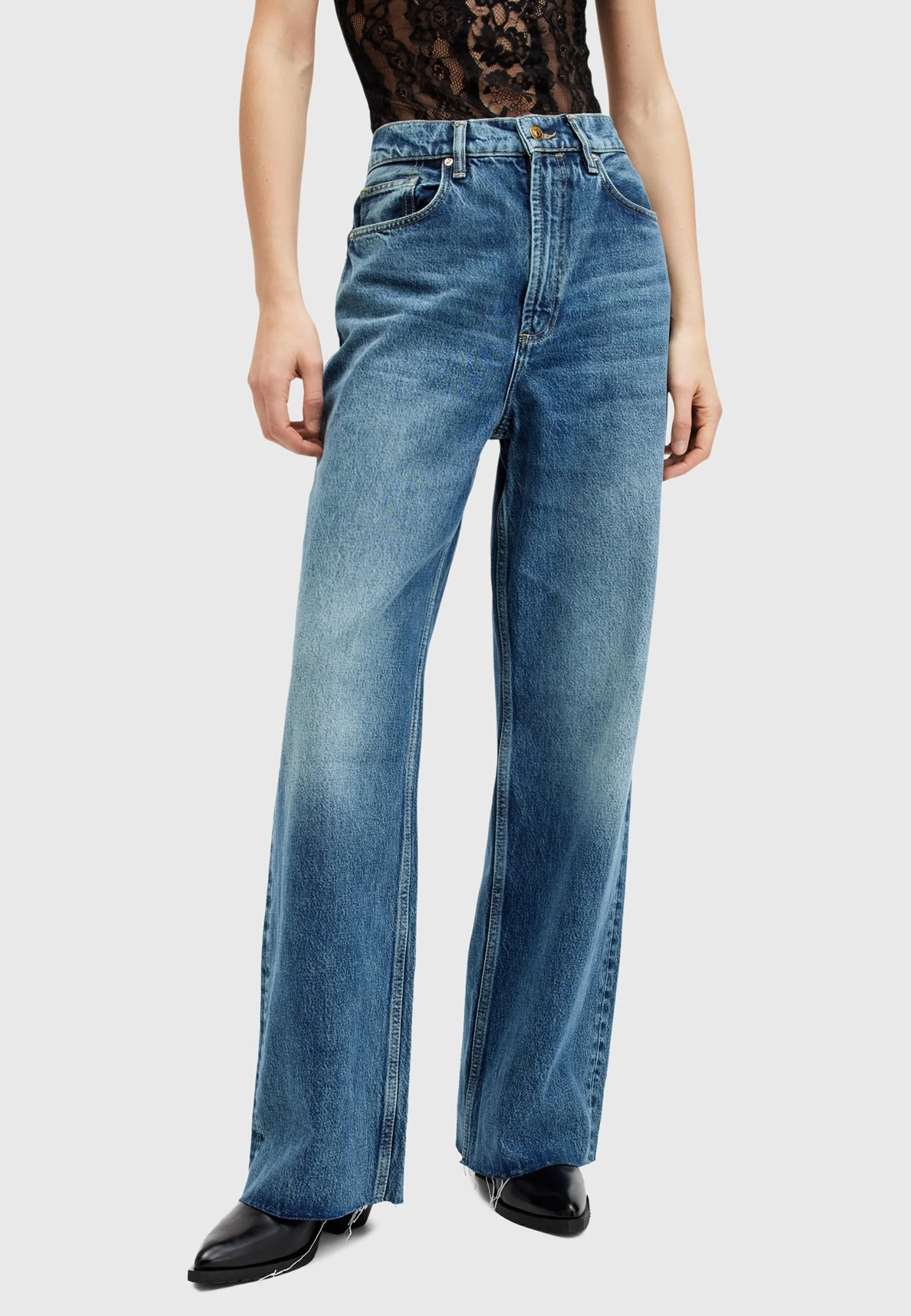 Relaxed fit jeans - blue - Image 2