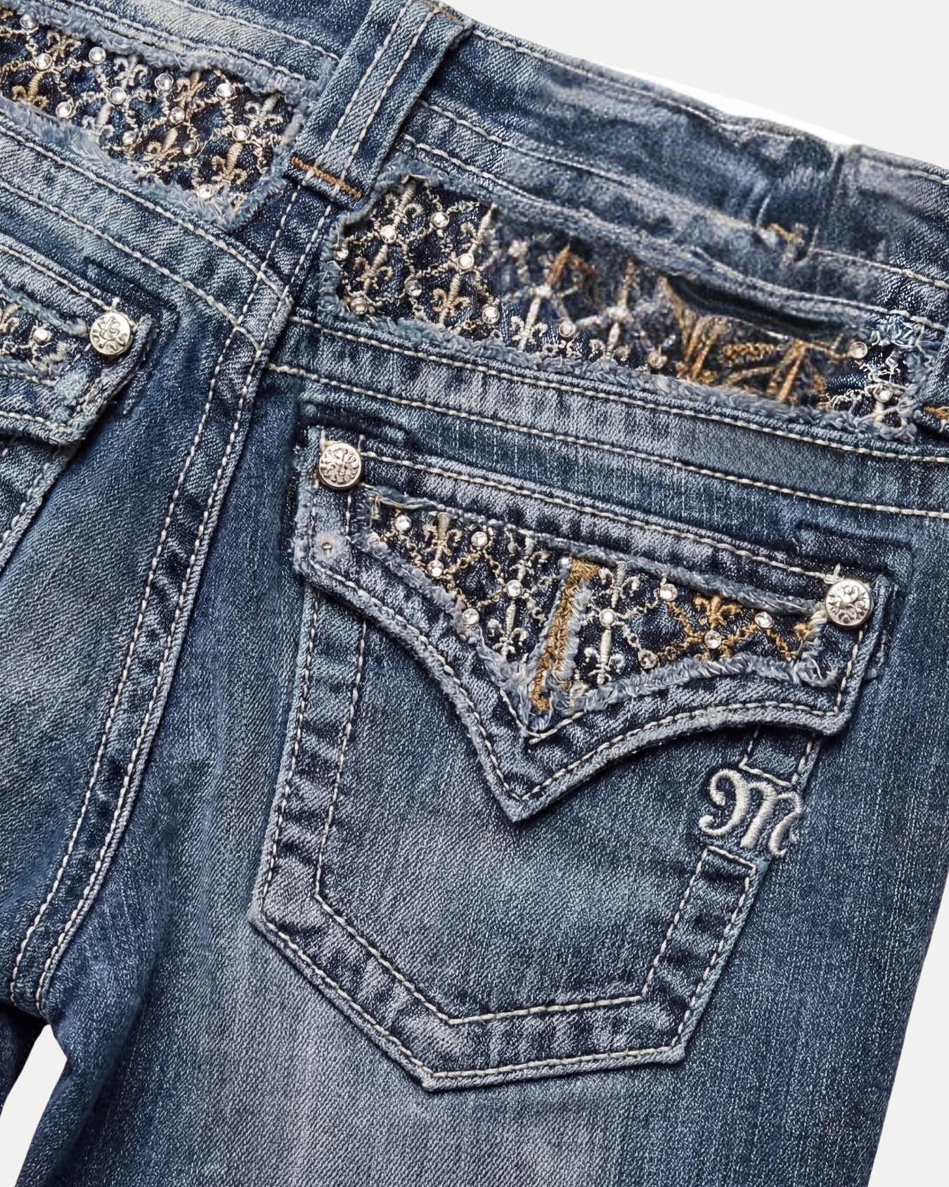 Royal Crest Flare Jeans - Image 4