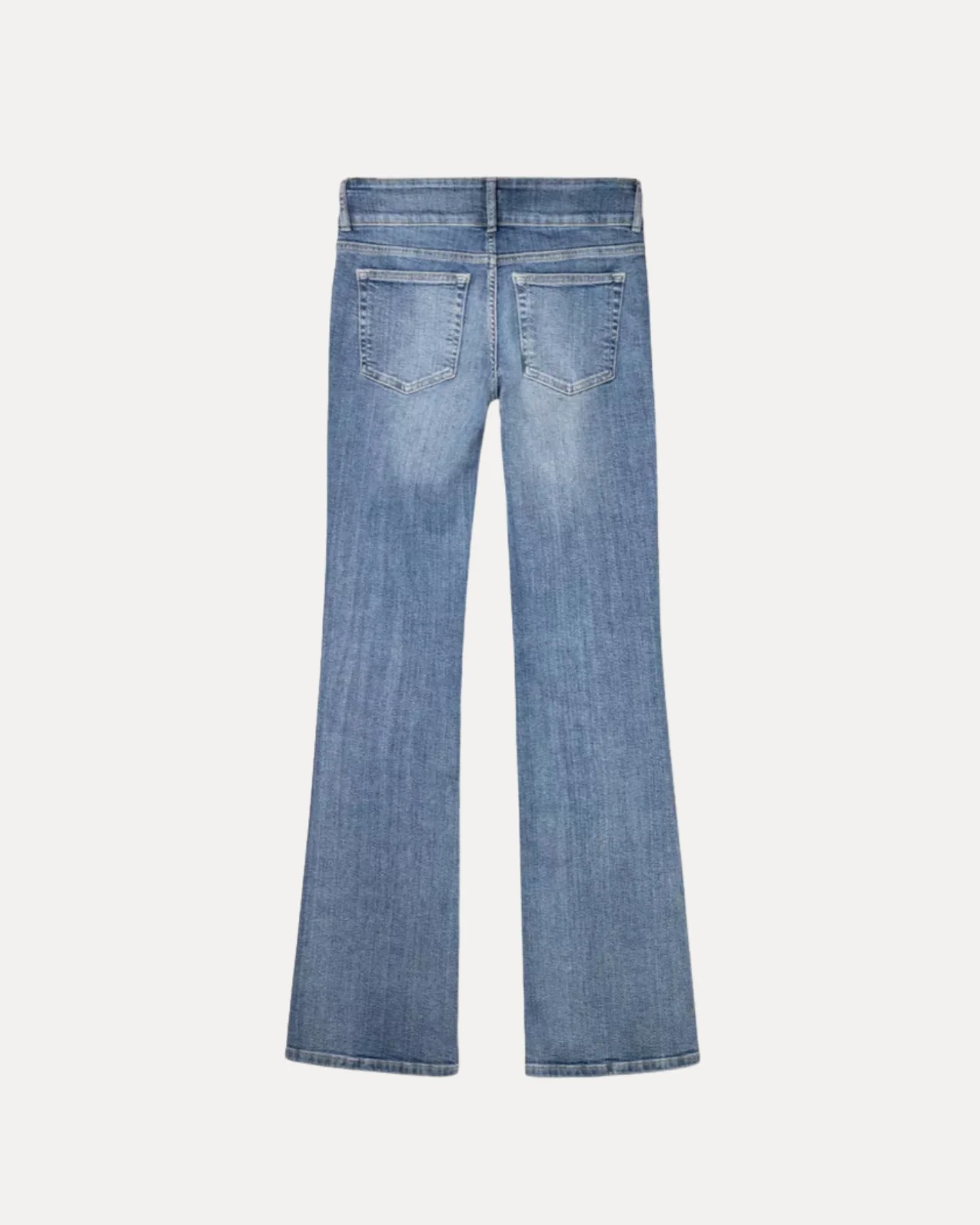 Sleek Flow Flare Jeans - Image 2