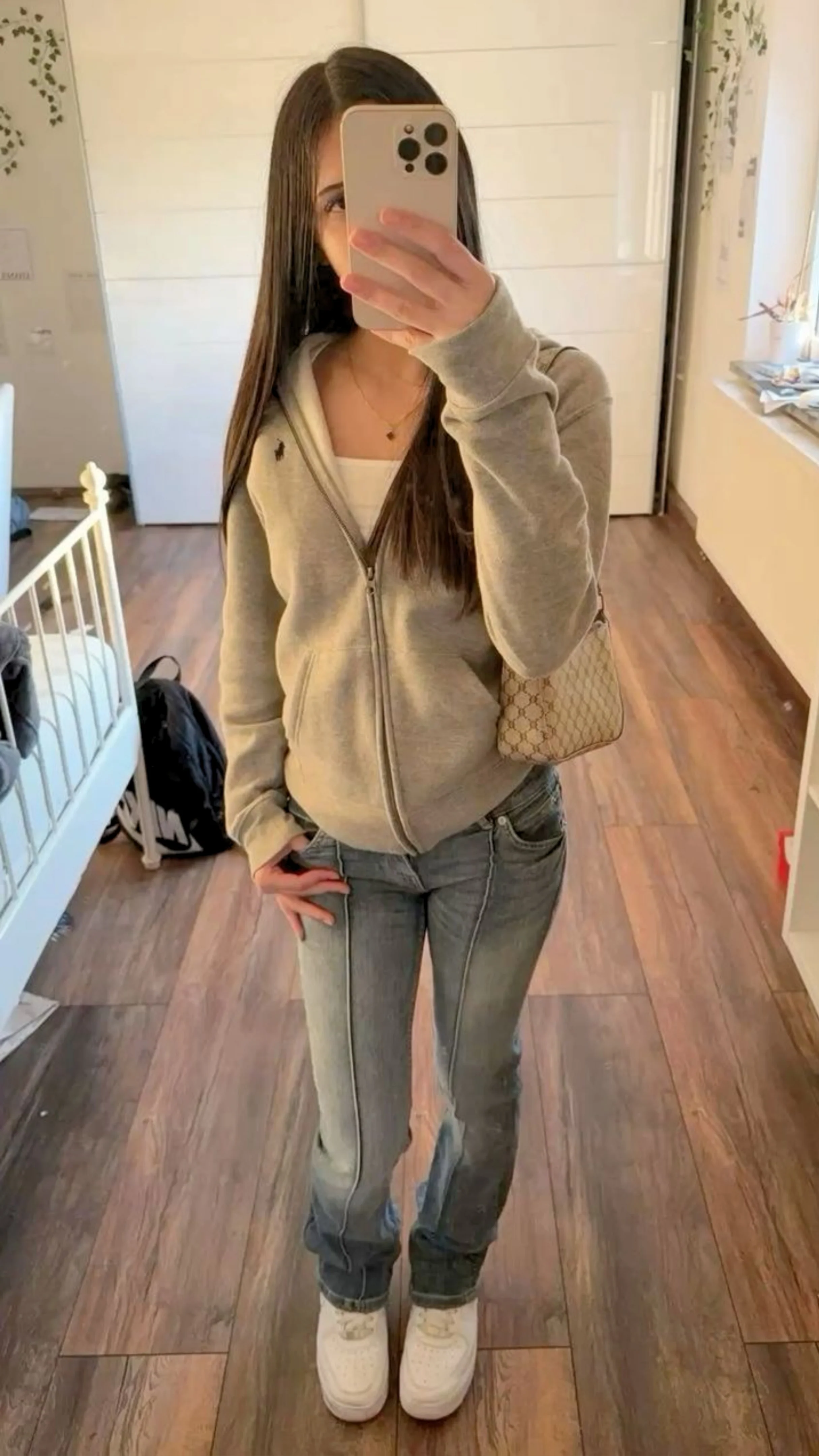 Sleek Flow Flare Jeans - Image 8