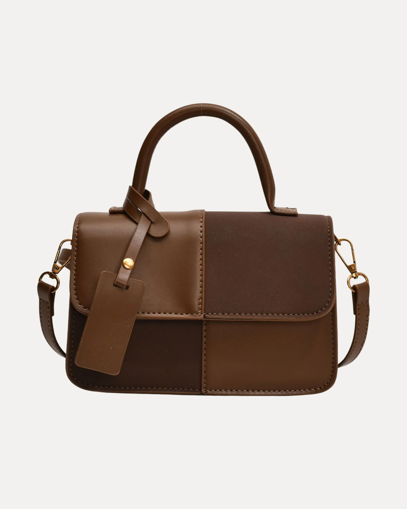 Structured Top Handle Bag - Image 3