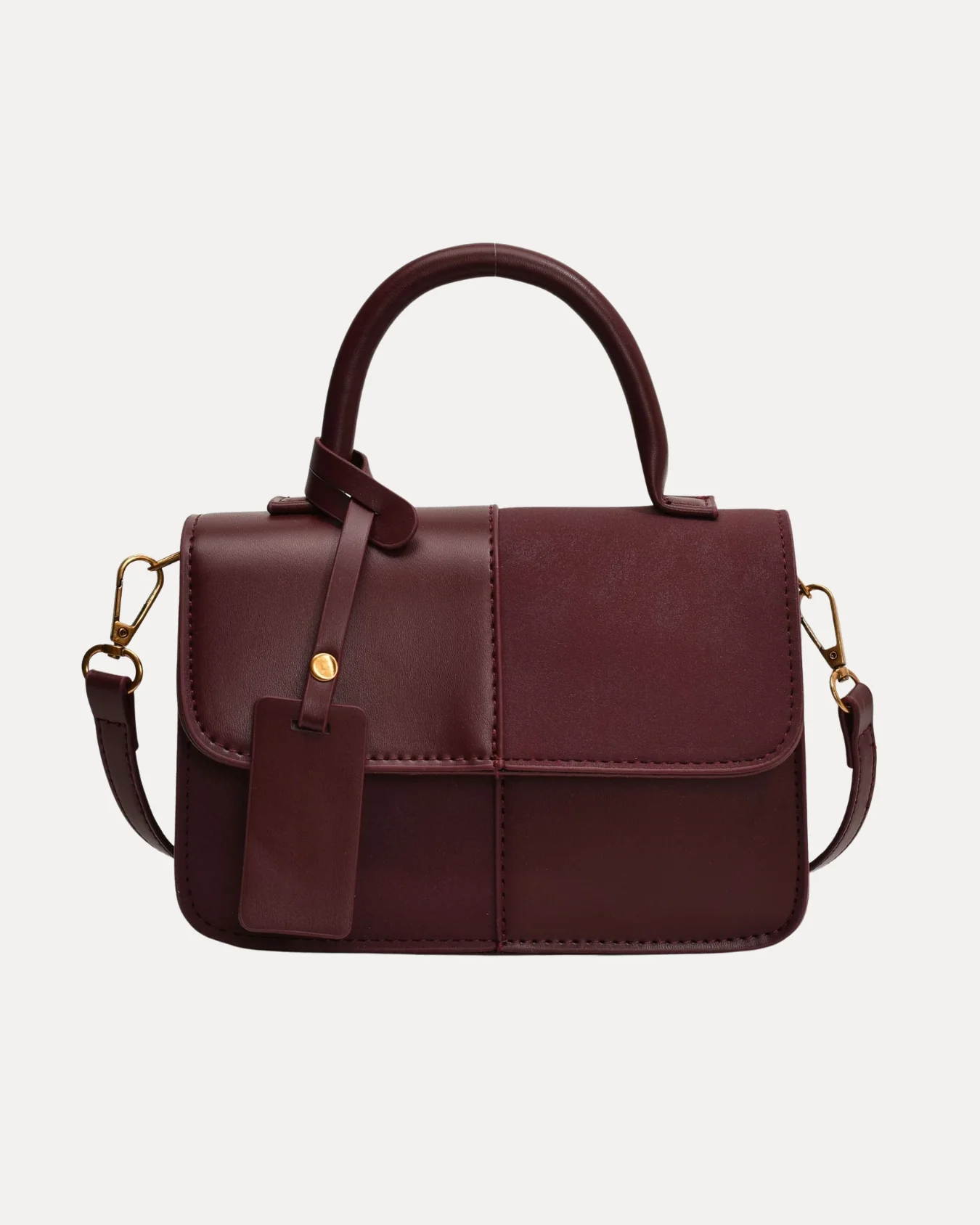 Structured Top Handle Bag - Image 4