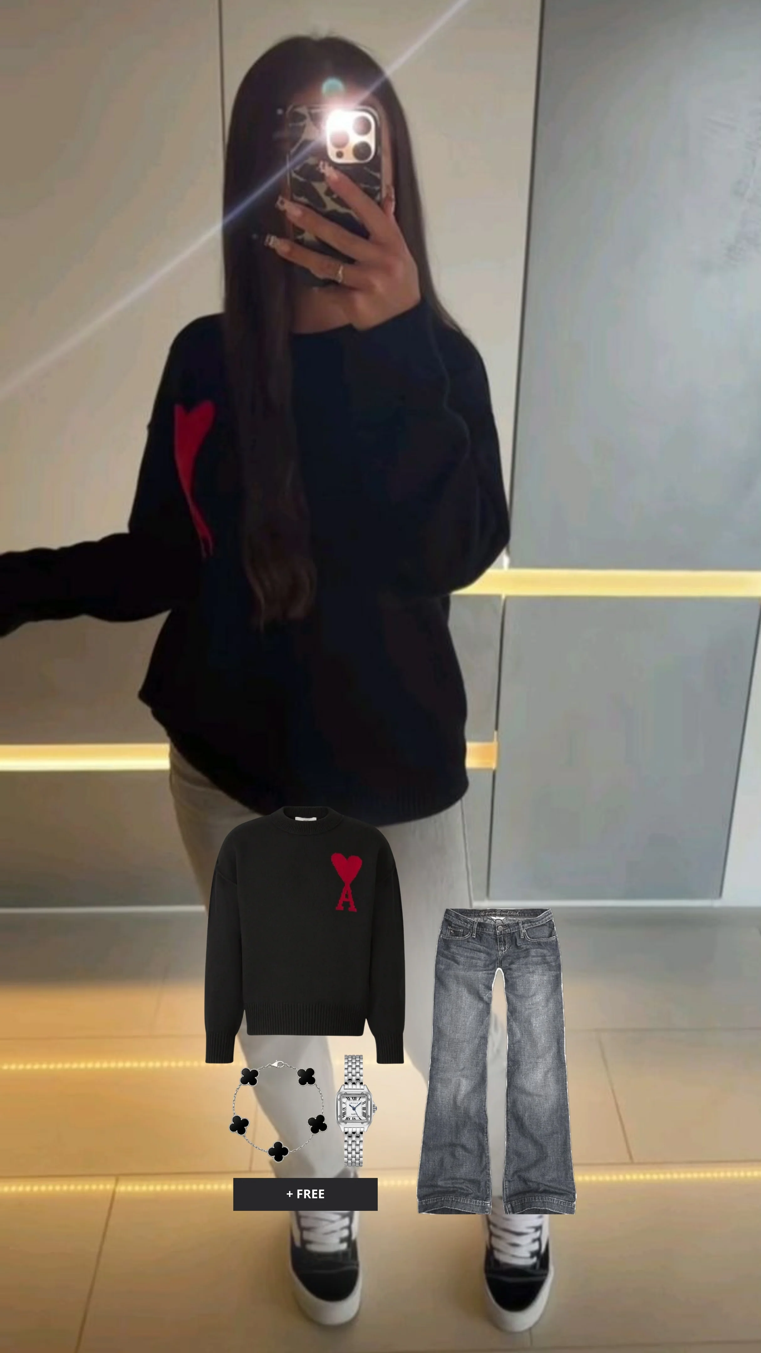 VIRAL OUTFIT - Midnight Heart - Image 2