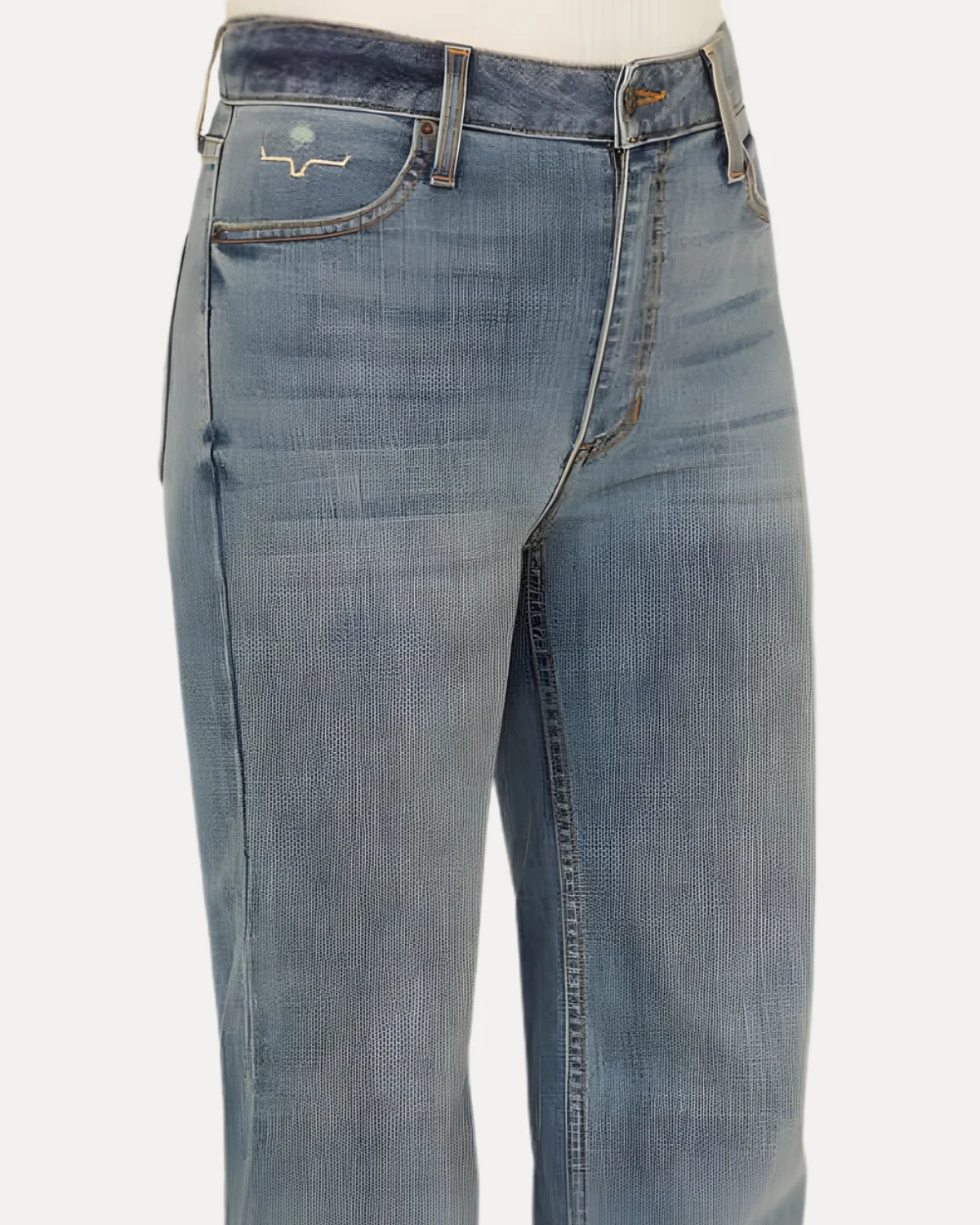 Wash Flared Jeans - Image 3