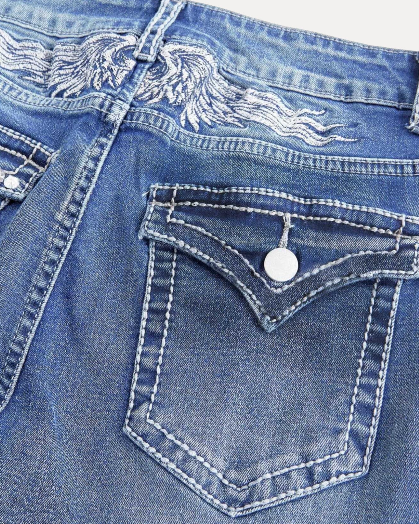 Wingline Flare Jeans - Image 3